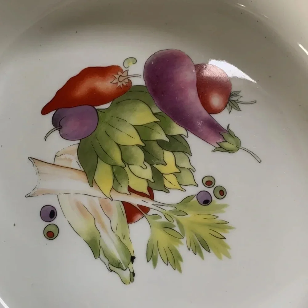 Le Faune fireproof porcelain baking/ serving dish made in France.
